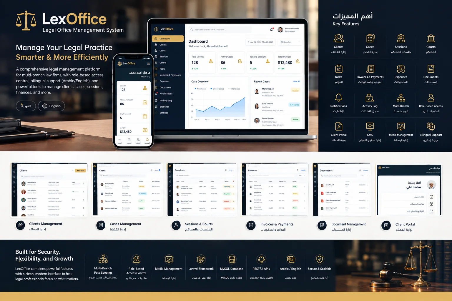 LexOffice – Legal Office Management System